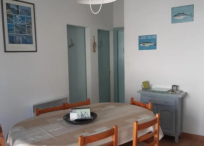 펜션 Maison Mitoyenne 4 Pers, Pres Plage, Animaux Acceptes - Fr-1-823-38